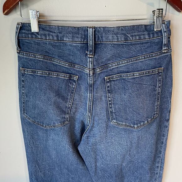 J Crew Jeans Size 28 Womens Blue Essential Straight Stretch Medium Wash Denim - Picture 5 of 11